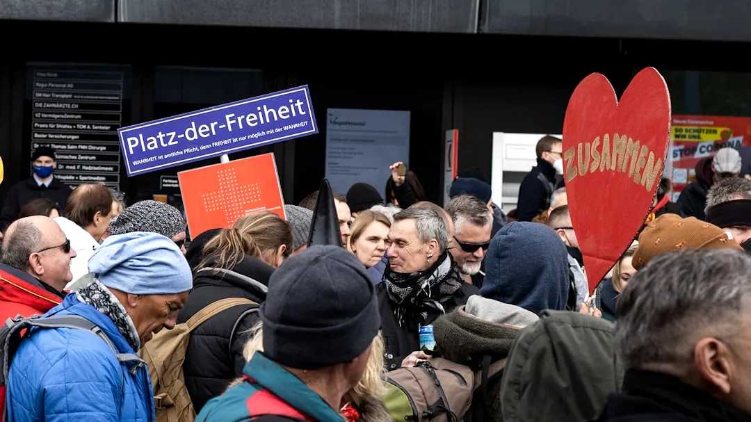 people gathering in a event