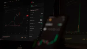 black and red audio mixer