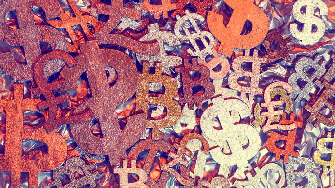 brown and white tribal print textile