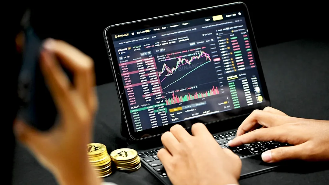 person using black tablet computer